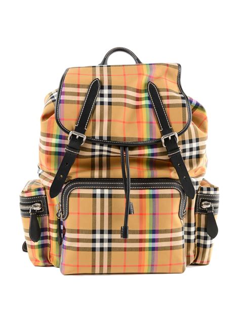 burberry womens rucksack|Burberry vintage backpack.